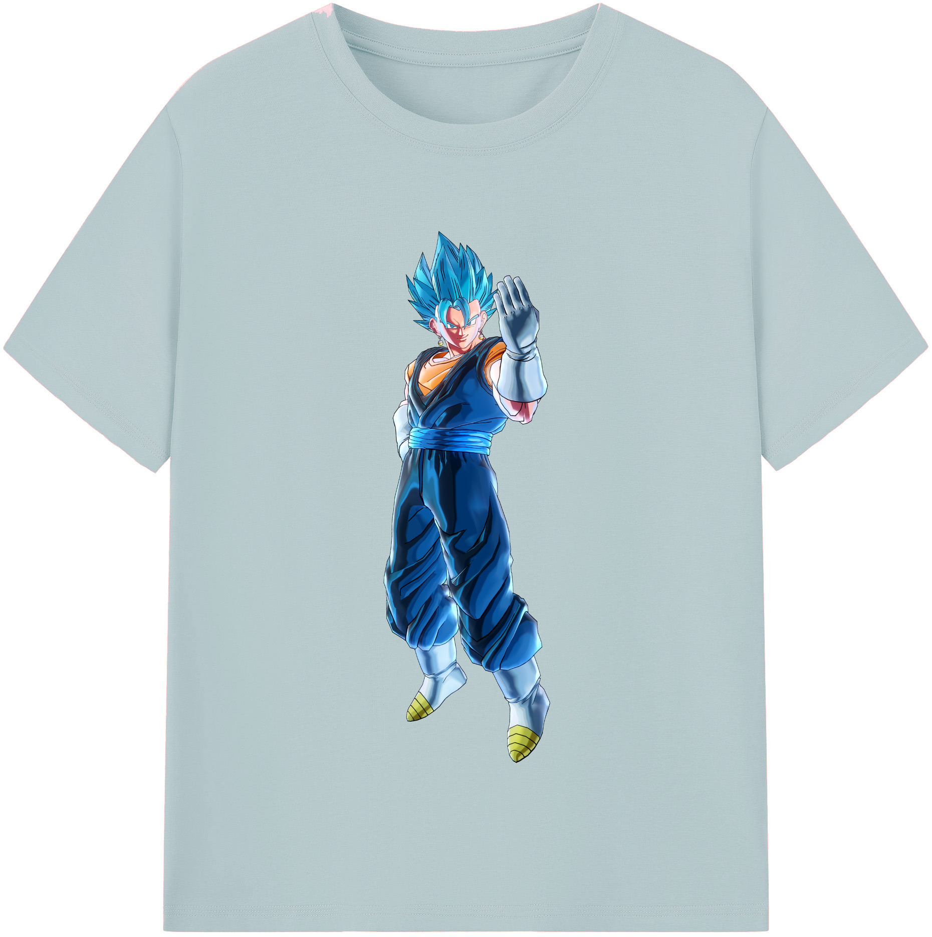 （画像用） ドラゴンボール ベジット DRAGON BALL Vegetto 綿100％半袖Tシャツ（フロントプリント）